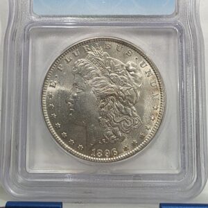 1896 Morgan Silver Dollar – ICG MS65