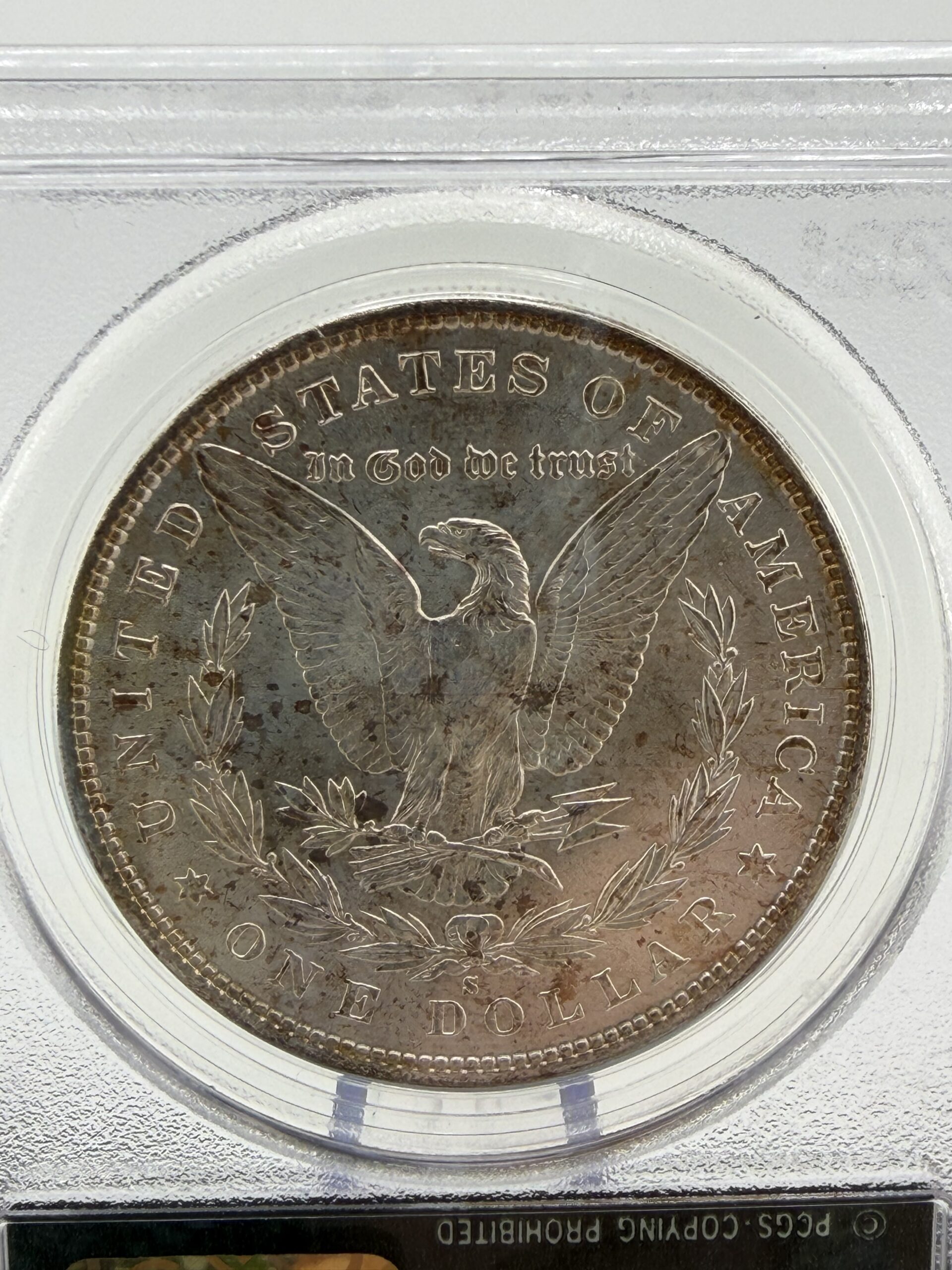 1881-S Morgan Silver Dollar PCGS MS61 – Toned Original Surfaces - Image 4