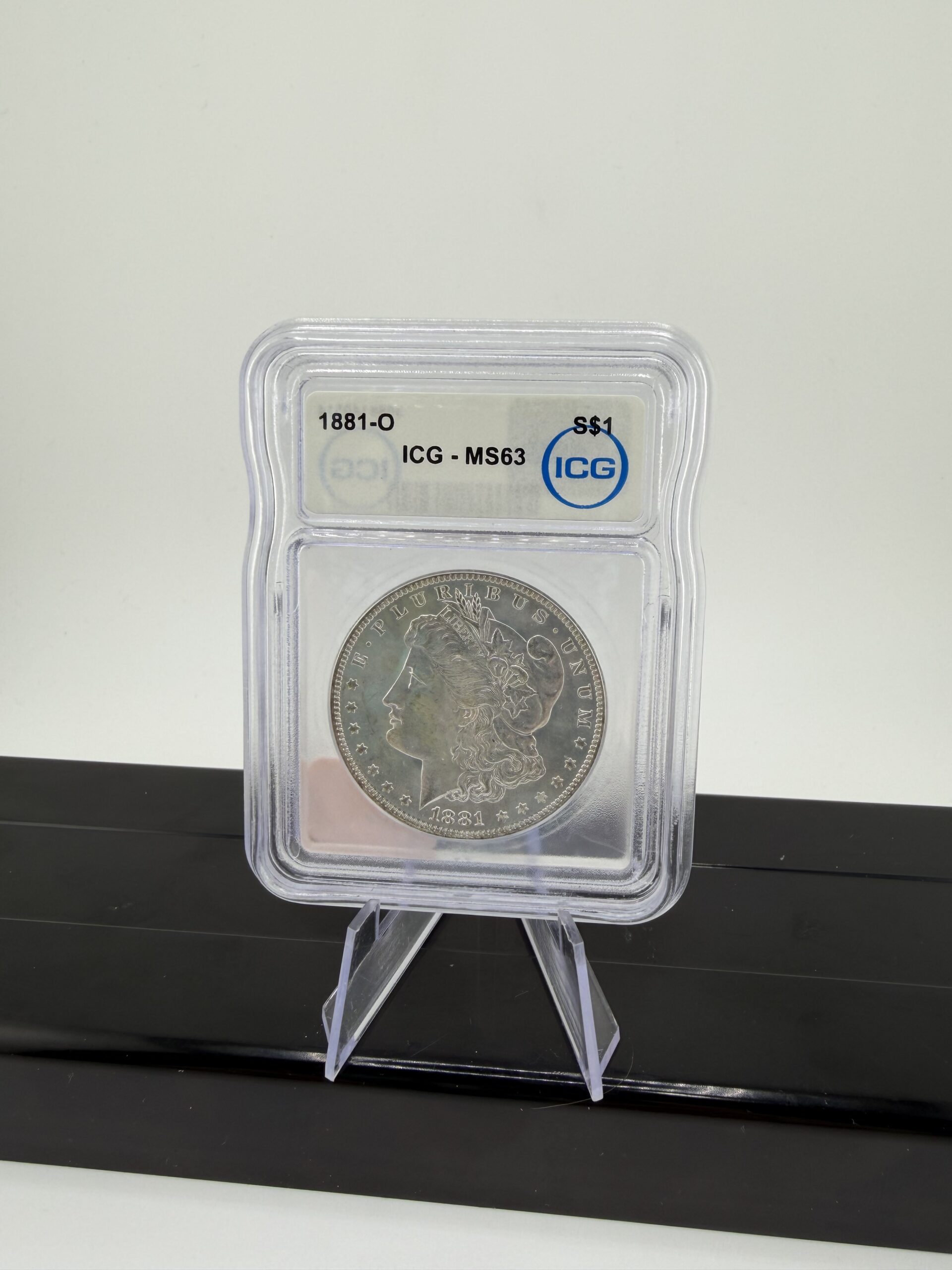 1881-O Morgan Silver Dollar ICG MS63 – Certified U.S. Silver Dollar