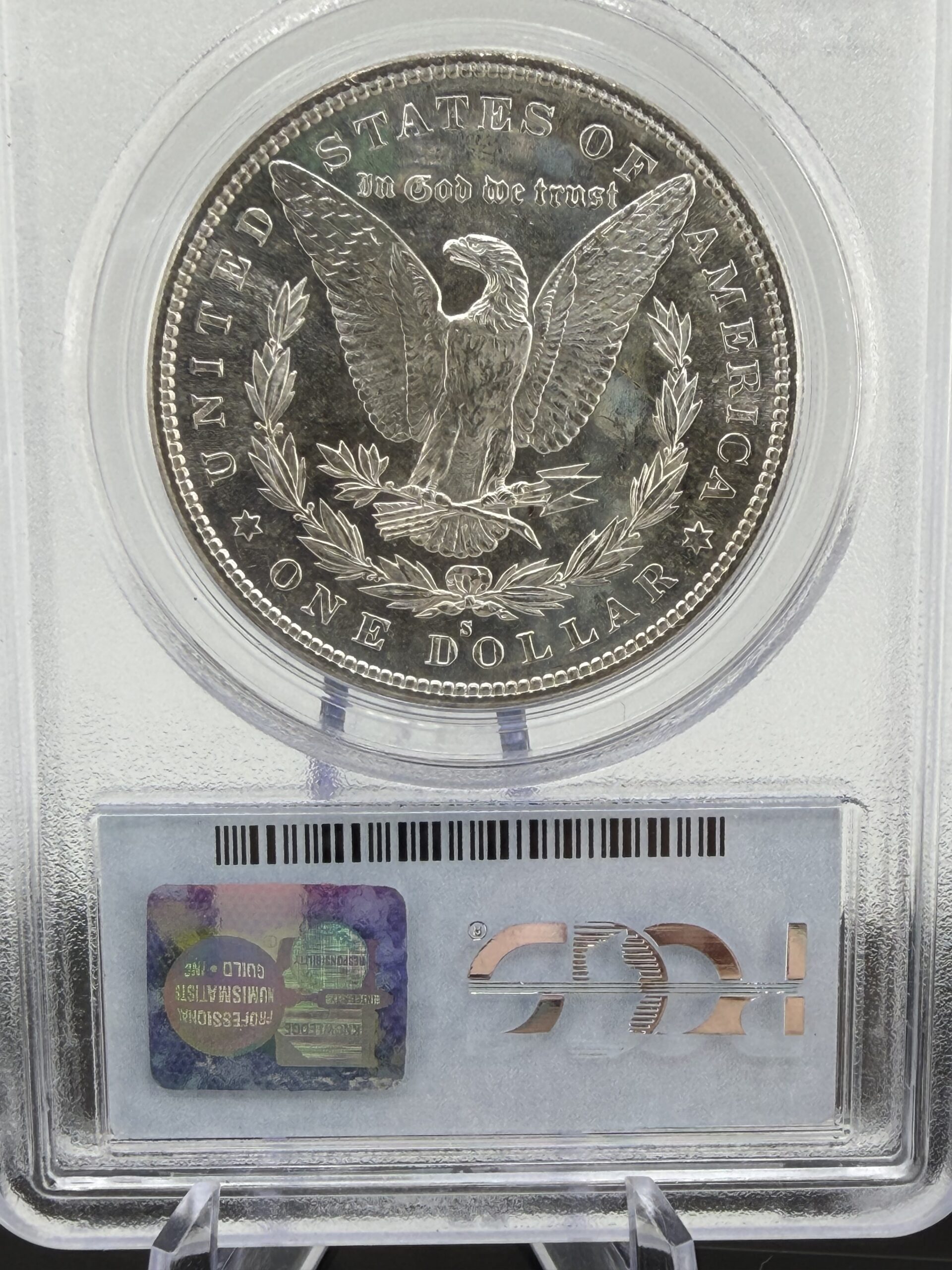 1880-S Morgan Silver Dollar PCGS MS64 – Certified Choice BU Morgan - Image 3