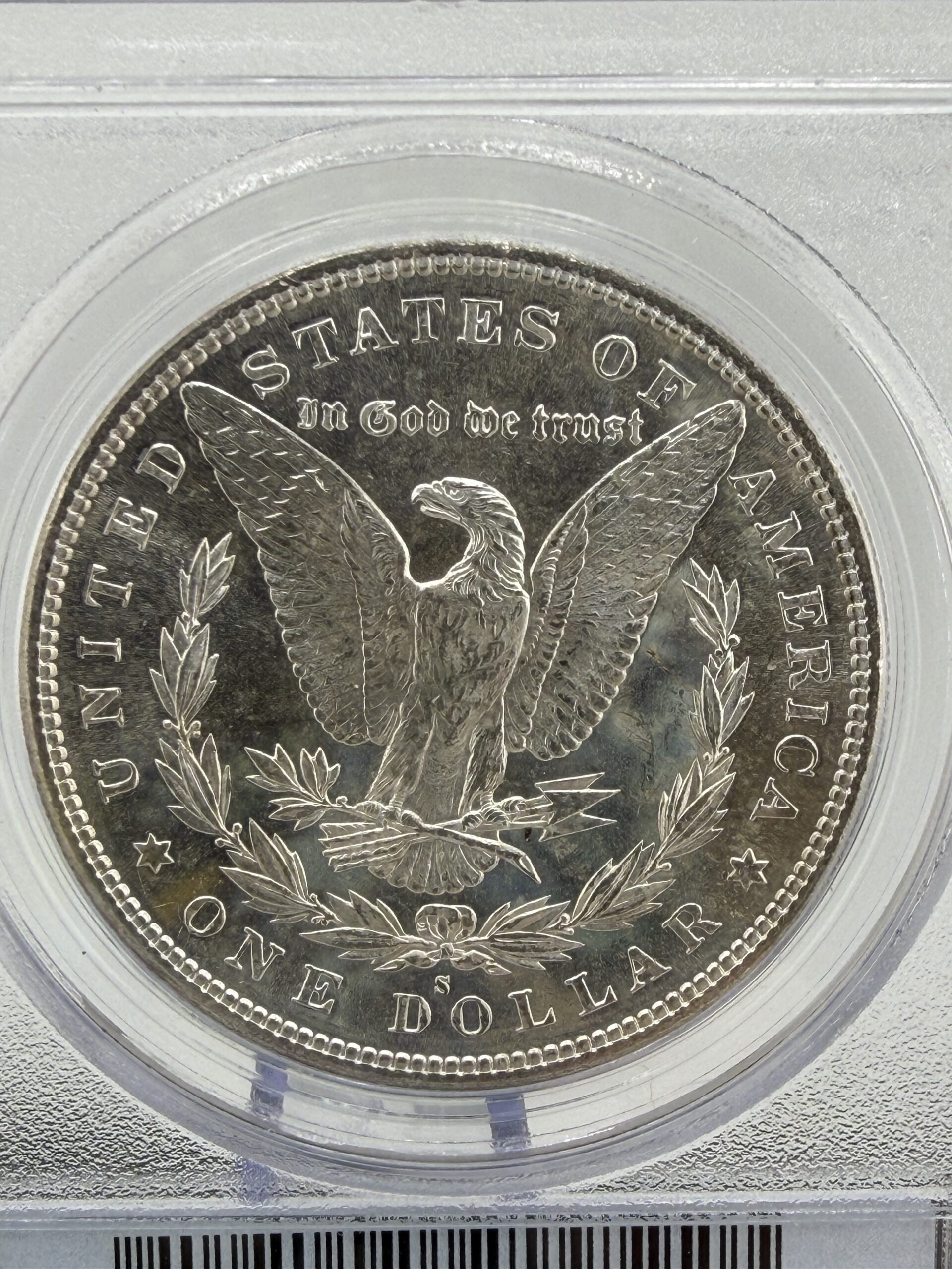 1880-S Morgan Silver Dollar PCGS MS64 – Certified Choice BU Morgan - Image 4