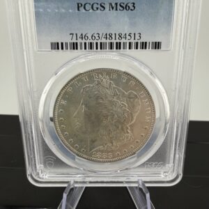 1883-O Morgan Silver Dollar PCGS MS63 (7146.63/48184513)