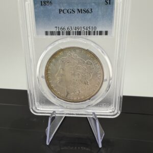 1886 Morgan Silver Dollar PCGS MS63 – Certified US Silver Dollar